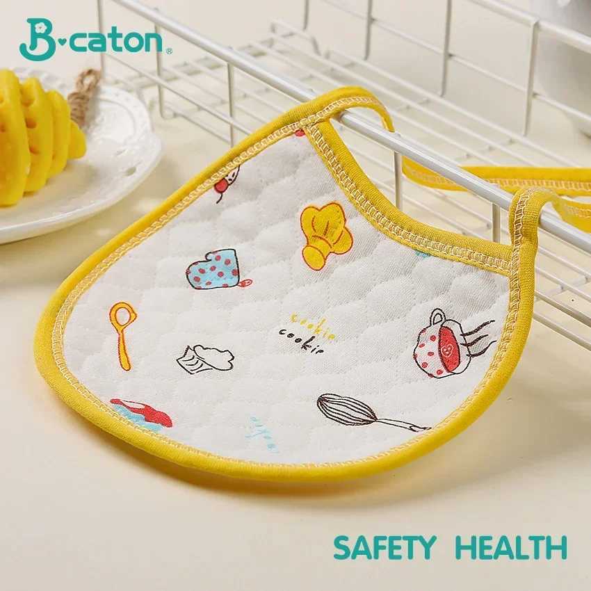 Bibs Burp Cloths 3pcs Baby Bibs Cotton 3D Thickening Water Absorption Waterproof Bibs Babys feeding Burp Cloths Cartoon Pattern Fit Baby StuffL4812