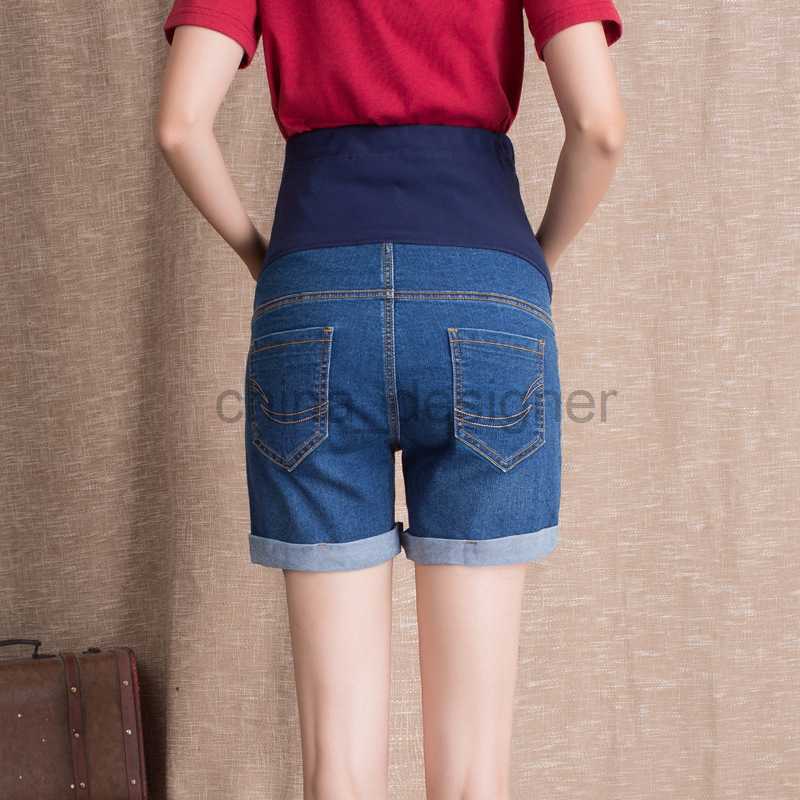 Summer pregnant women Cowboy SHORTS fashion hot mother women's clothes flanging pants summer style