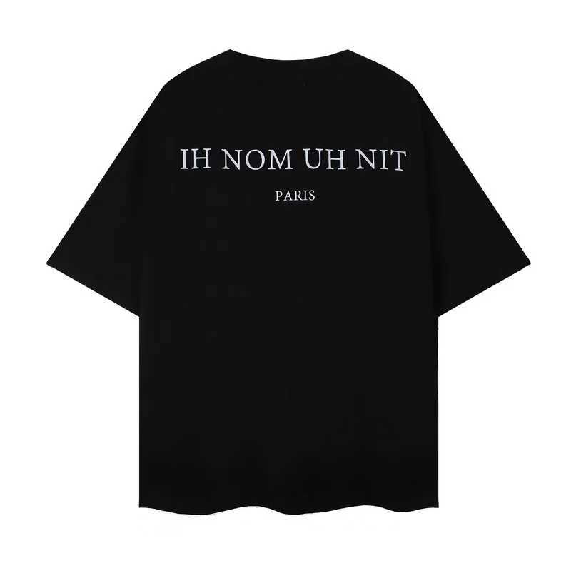 Men's T-Shirts High Quty Casual Top Ts IH NOM UH NIT T Shirts Fashion Mens And Womens Outdoor American Style Cotton Short Slve T240515