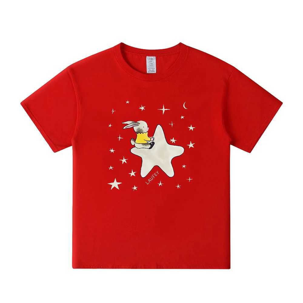 Men's T-Shirts Laufey New Hallown T-shirt Bewitched Album Tour 2023 Merch Crewneck Short Slve Strtwear Men Women T Fashion Clothes T240515