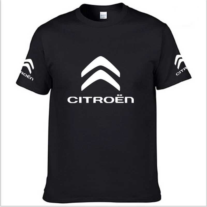Men's T-Shirts Summer Mens T-Shirts Citroen Print Cotton Casual Fashion Short Slve Man Harajuku High Quty Unisex T Shirt Euro Size T240515