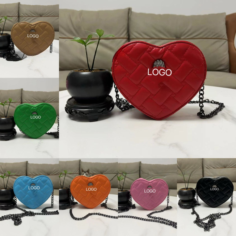 Women Crossbody Purse and Handbags Luxury Designer Lady Love Heart Shape Bags Valentine's Day Gift