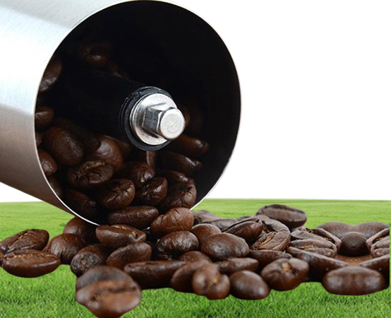 Gauges Manual Coffee Grinder Bean Conical Burr Mill For French PressPortable Stainless Steel Pepper Mills Kitchen Tools DHL WX91464