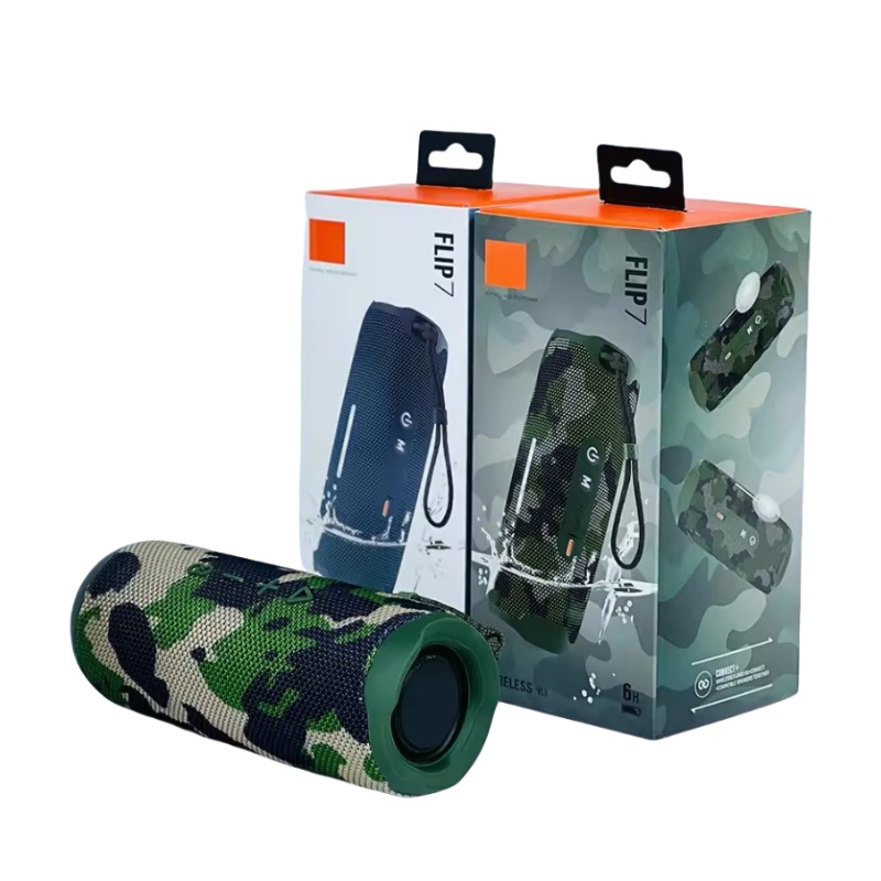 Outdoor Portable Speakers FLIP 7 Waterproof Subwoofer Wireless flip 6 Colorful Dustproof Mini Speaker Stereo Bass Music box Audio System