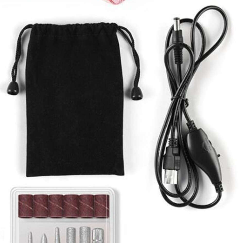 15000RPM Usb Portable Electric Nail Drill Electrical Professional Nail File Kit For Acrylic Nail Art Polish Tools Kit De Lima De Unas Profesional Elec