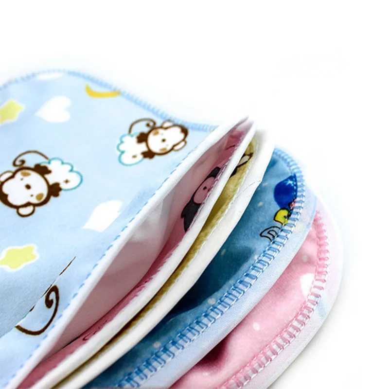Bibs Burp Cloths 5pc Baby Cotton High Quality Babadores Burp Saliva Towel Cartoon Bibs Bandana Waterproof Boys Girls Accessories ClothingL4812