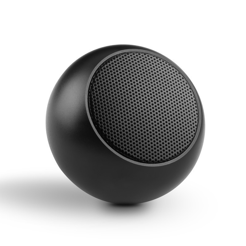 Mini wireless Bluetooth small speaker, car mounted subwoofer, high-quality small steel cannon, metal shell portable speaker