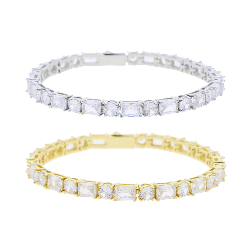 Tennis Chain: 1 Row Bg 5A Cz Stone Choker Necklace - Hip Hop Iced Out Jewelry