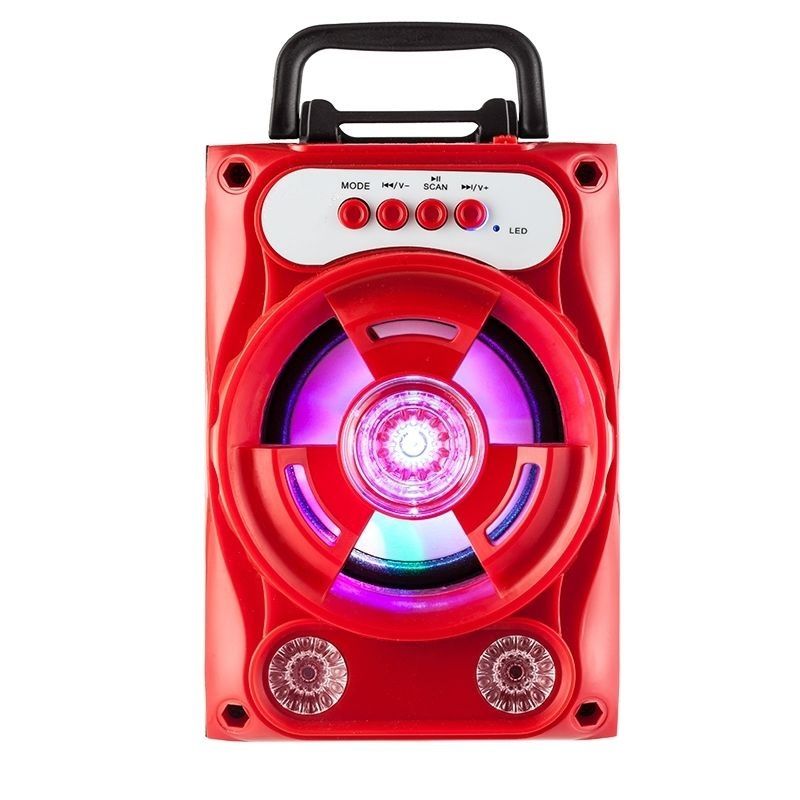 New Handheld Portable Bluetooth Speaker K-Song Colorful Light