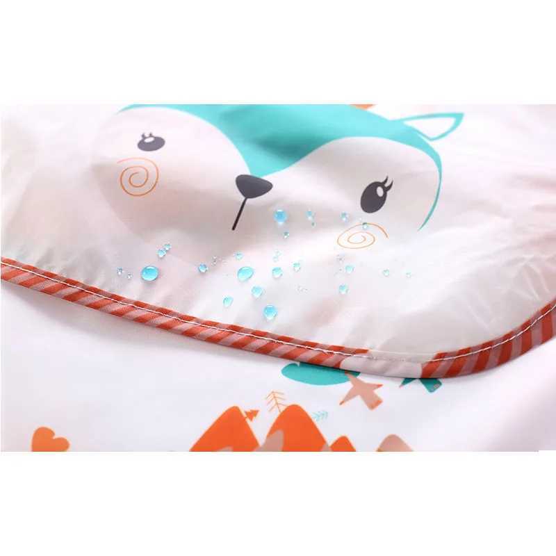Bibs Burp Cloths Baby Long Sleeve Scarf Waterproof Toddler Art Smock Feeding Bib Apron Pocket Infant Boys Girls Burp Cloth Banana Bibs for1-3YearL4812
