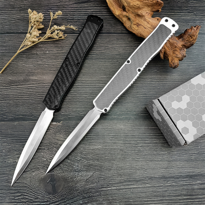 2025 Newest HERETIC Cleric II Assisted Pocket Knives High Stiffness D2/Damascus Tactical Survival Knife Outdoor Combat Military Knives 3300 A07 3400 15535 533 535