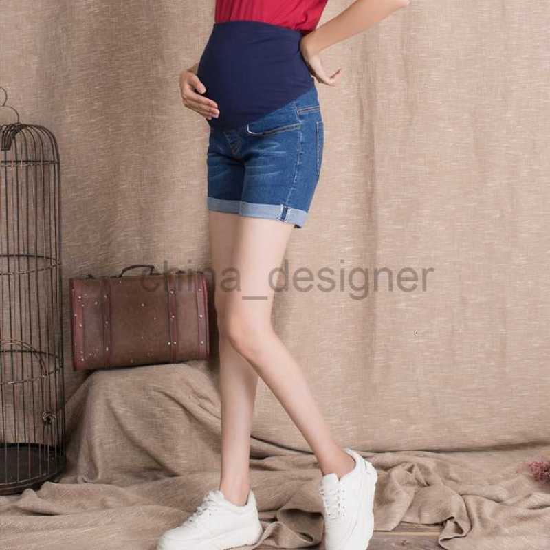Summer pregnant women Cowboy SHORTS fashion hot mother women's clothes flanging pants summer style