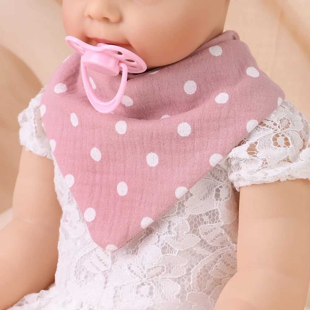 Bibs Burp Cloths Newborn Baby Bibs Infant Burp Cloths Stuff Feeding Drool Bandana Saliva Cartoon Soft Bib Safety Protection Girls AccessoriesL4812