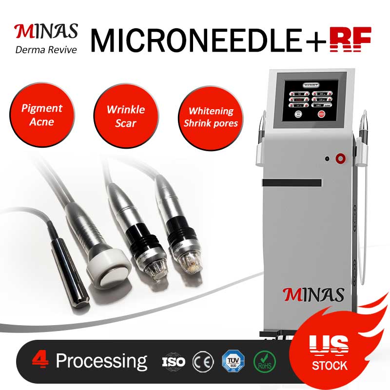 Microneedling Fractional acne removal fractional RF Skin Tightening Anti-Aging Equipment Gold Fractional Microneedle Facial care Beauty Machine