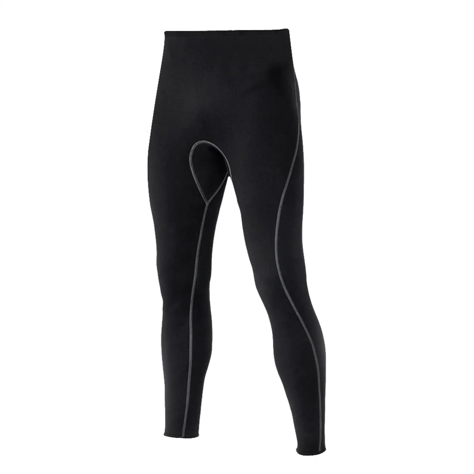 Mens 3mm Black Neoprene Wetsuit Pants Scuba Diving Snorkeling Surfing Swimming Warm Trousers Leggings TightsFullBodys 240507