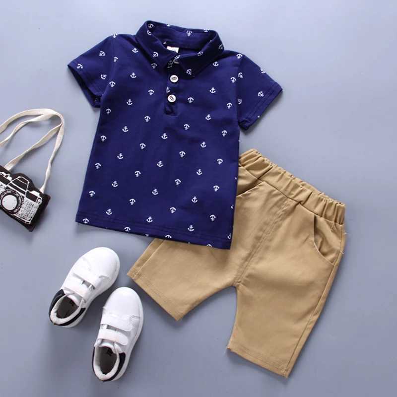 Clothing Sets Summer Boys Clothes Suit Kids T-shorts 2 pieces of baby and toddler clothing sportswear 1 2 3 4 years boys thin clothing childrens cloth