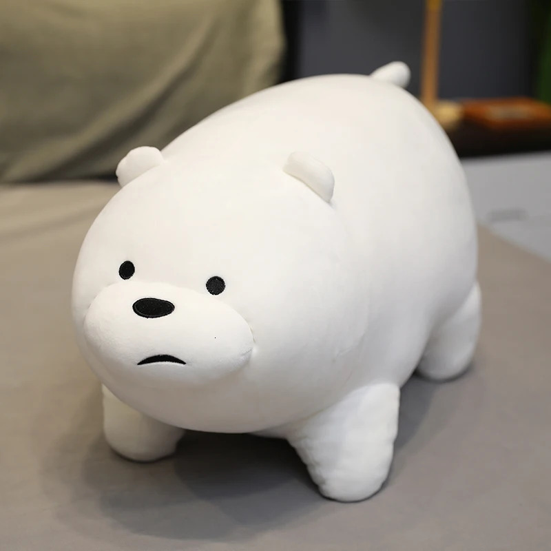 Kawaii We Bare Bears Plush Toys Grizzly Panda Ice Bear We Bare Bears Stuffed Dolls We Bare Bears Plushies Figures Gifts 240515