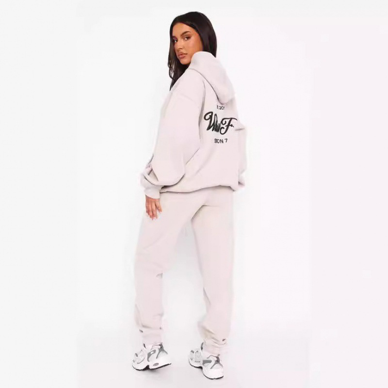Womens Autumn Sportswear Set Long Sleeve Sweatshirt Pullover Outfit Active Women Perfect Gift For Wife & Mother
