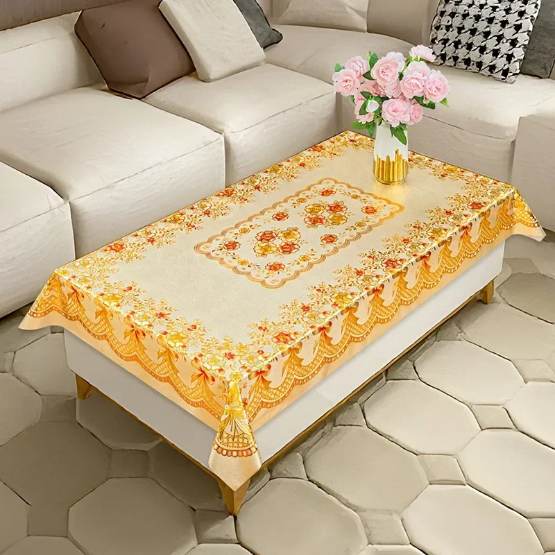 Mantel Antimanchas Impermeable Tela Wedding Decoration Table Protector Cover Transparent 4FHJ01