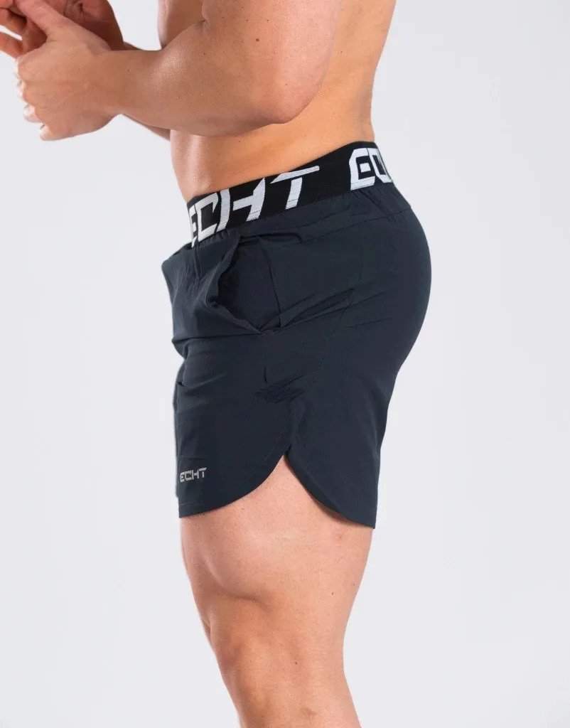Man Summer Gyms Workout Male Breathable Quick Dry Sportswear Jogger Beach Short Pants Men Fitness Bodybuilding Shorts 240513