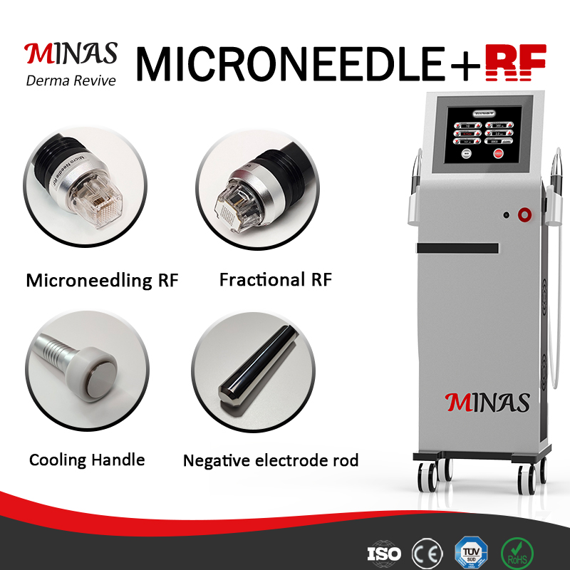 2024 hot popular Fractional RF Microneedle RF Cold Hammer Stretch Mark removal Scar Acne Remove Beauty Machine
