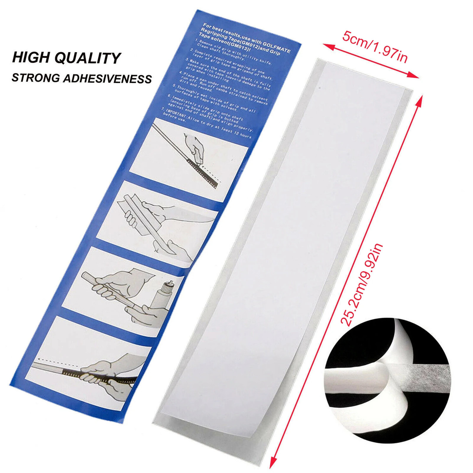 Golf Club Grip Kit Tape Strips Golf Grip Removal Tool Gripping Solvent Hook Blade Golf Regripping Repair Set Replacement Kit 240516