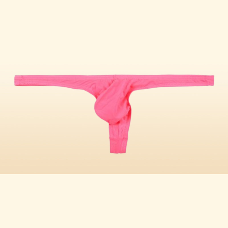 Underpants Mens Thongs And G Strings Sexy Men Seamless Underwear Jockstrap Gay Cueca Ultrathin Ice Silk Male Panties Man Briefs6909440