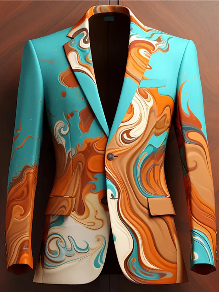 Wave Business Casual Blazer Street Style 240430