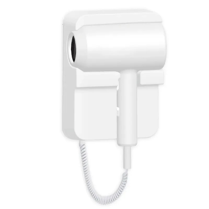 /Cold Wind Blow Hair Dryer Electric Wall Mount Hairdryers el Bathroom Dry Skin Hanging Wall Air Blowers With Stocket 240516