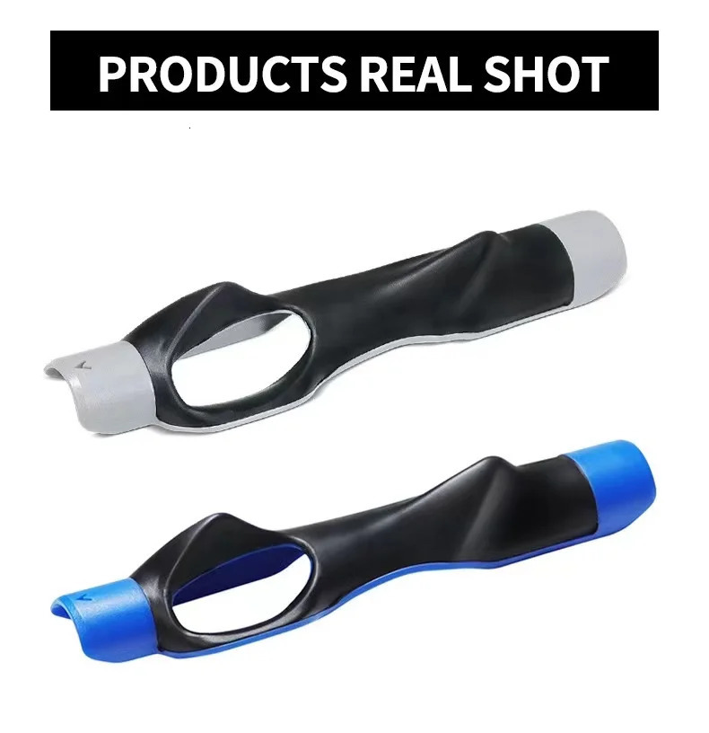 Golf Grip Trainer Attachment Outdoor Golf Swing Trainer Beginner Gesture Alignment Training Aid Correct Training Handy golf grip 240516