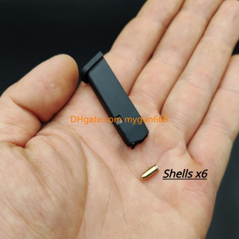 1:3 G17 Metal Gun Model Alloy Mini Keychain Shell Ejection Pistol Fidgets Toy Look Real Impressive Collection Gifts for Boy Adult Portable Birthday Gi