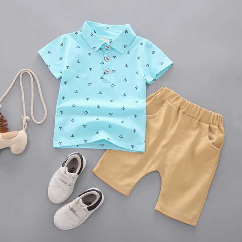 Clothing Sets Summer Boys Clothes Suit Kids T-shorts 2 pieces of baby and toddler clothing sportswear 1 2 3 4 years boys thin clothing childrens cloth