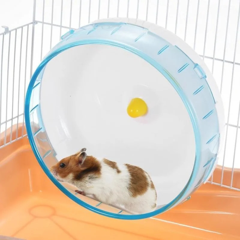 4 Size Hamster Running Disc Toy Silent Runner Roller Golden Bear Hedgehog Running Wheel Hamster Exercise Toy Hamster Accessories 240516