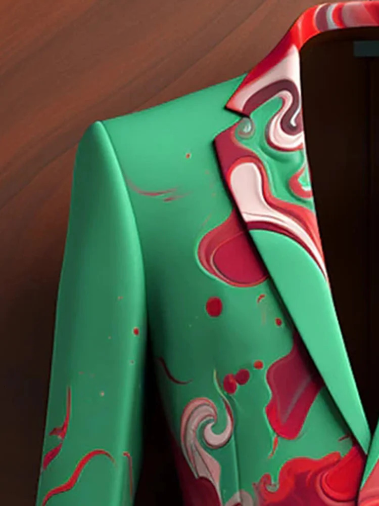 Wave Business Casual Blazer Street Style 240430