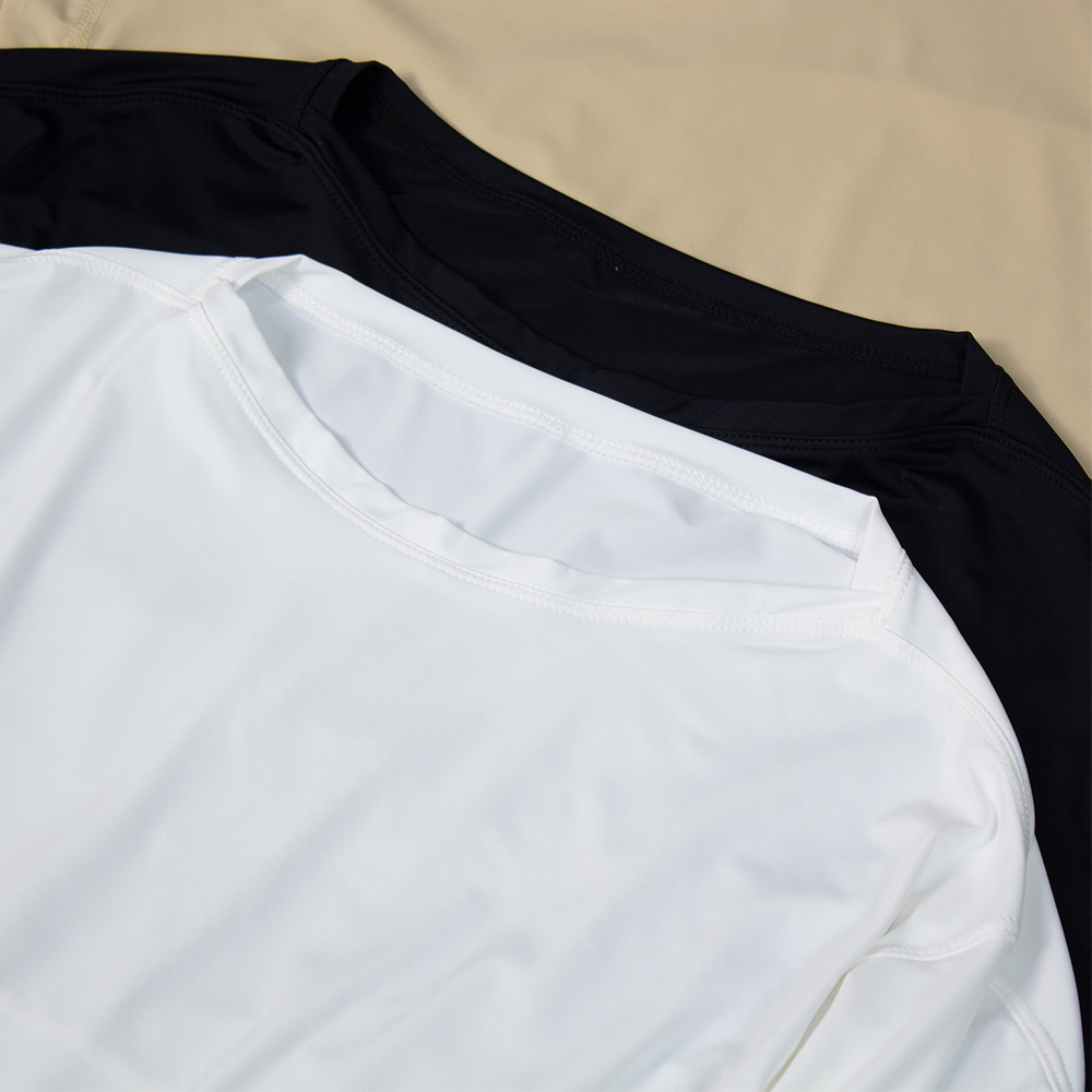 Back In Action Women Round Neck T-shirt Loose Breathable Yoga Tops Fitness Long Sleeve Comfortable Workout Gym Clothes High Elastic Cycling Running Sp