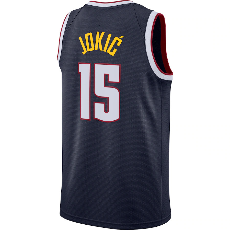 DEN Basketball Jerseys Jokic Nugget Aaron Gordon Jamal Murray Michael Porter jr Russell Westbrook Christian Braun Peyton Watson Dario Saric Custom Cit