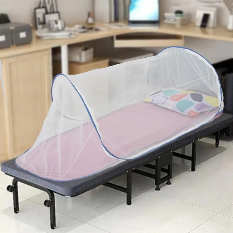 Mosquito Net Camping Tent Camper Outdoor Folding Portable Student Dormitories Children Insect Net for Single Bed Full Cover 240516