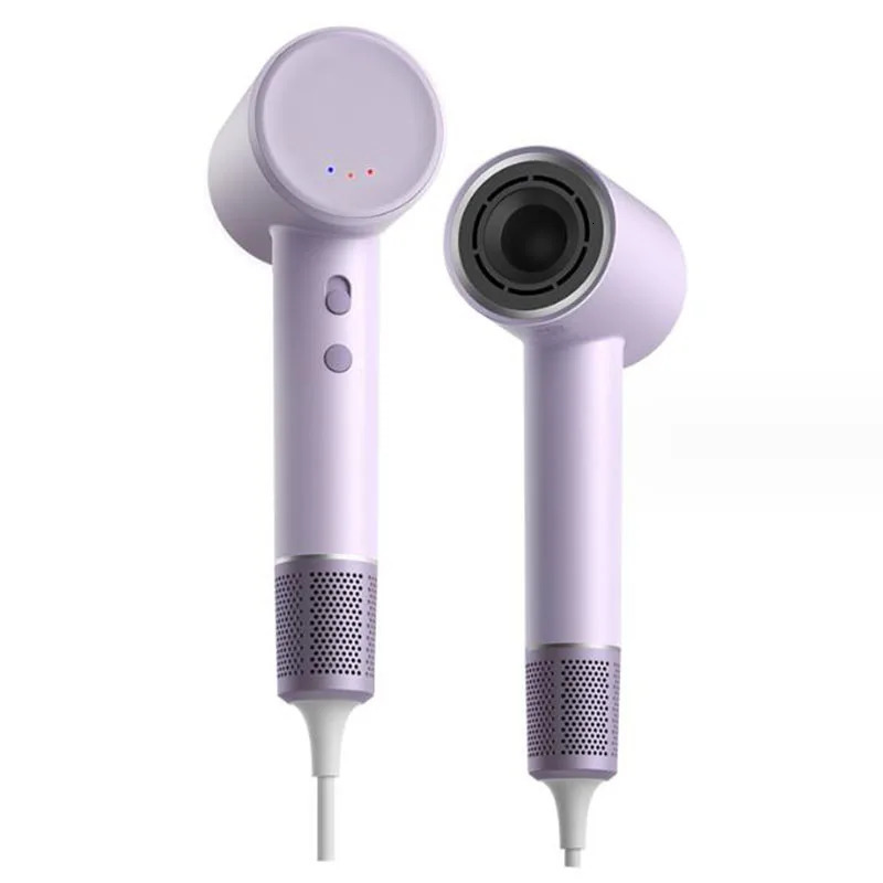 LCD Display Hair Dryer 110000RPM Strong wind High-speed Blow Dryer for Fast Dry Negative Ionic Professional Hair Dryer 240516