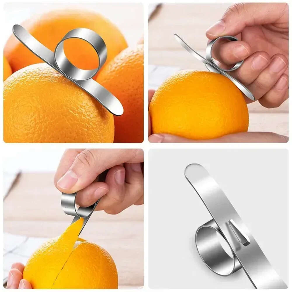 Peeler Open Stainless Easy Orange Peelers Steel Lemon Parer Citrus Fruit Skin Remover Slicer Peeg Kitchen Gadget