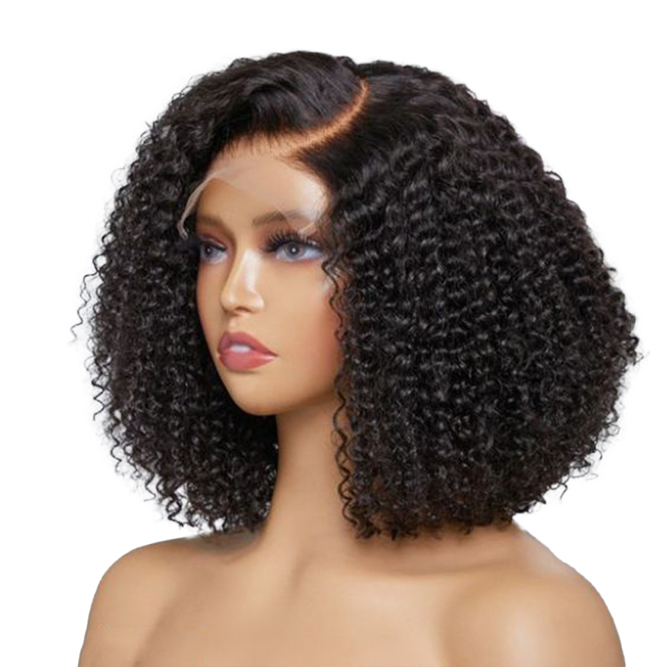 Soft Lace Front Wigs Human Hair Brown Black Glueless Long Curly Wave Heat Lace Wig Natural Baby Hair Black Women Pre Plucked Bob Human Hair Wig