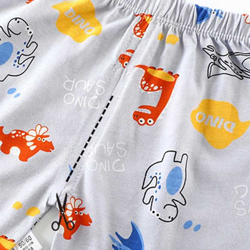 Clothing Sets 2PCS Summer Baby T-shirt Set for Boys and Girls Cartoon Dinosaur Vest Clothing Cotton Childrens Shirt Shorts Set WX