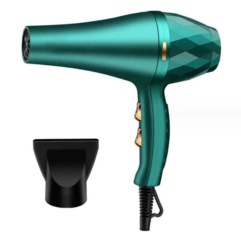 Hair Dryer Professional 1200W/2200W Gear Strong Power Blow Hair Dryer Brush For Hairdressing Barber Salon Tools Hair Dryer Fan 240516