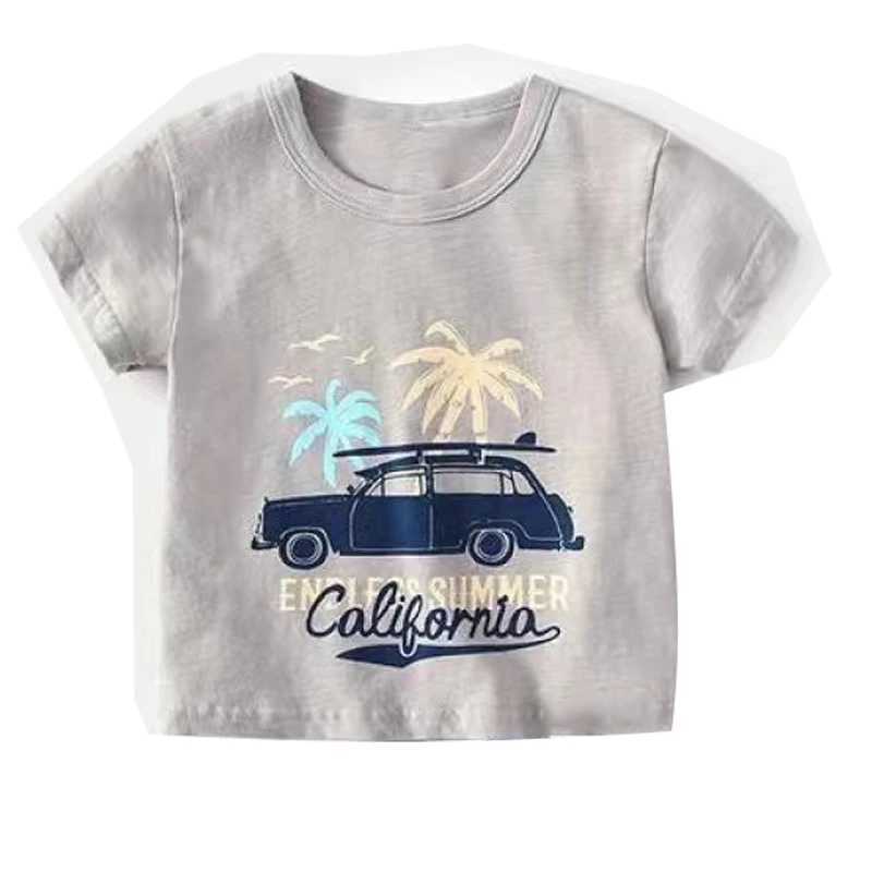 Clothing Sets Brand Design 2024 Summer New Baby Clothing Boys Track Clothing Childrens T-shirt+Shorts 2-piece set of childrens cartoon set Baby Boys C