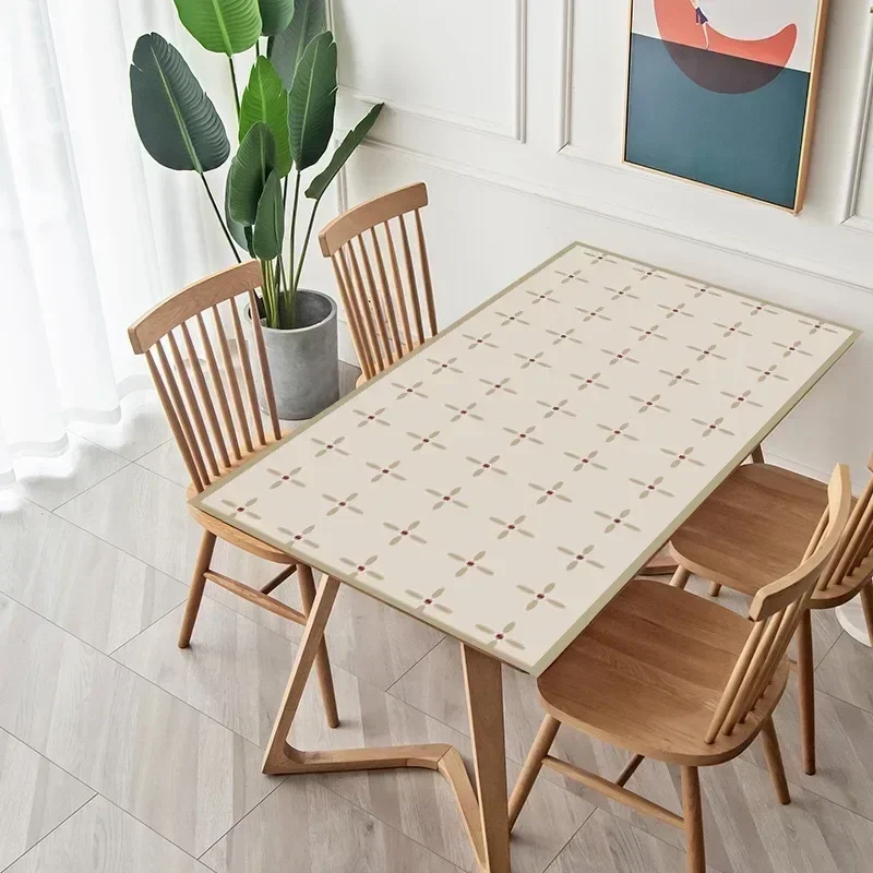 Water-Resistant Round Table Cushion with Vintage Pattern - Ideal for Dining Tables and Desks E5HZ01
