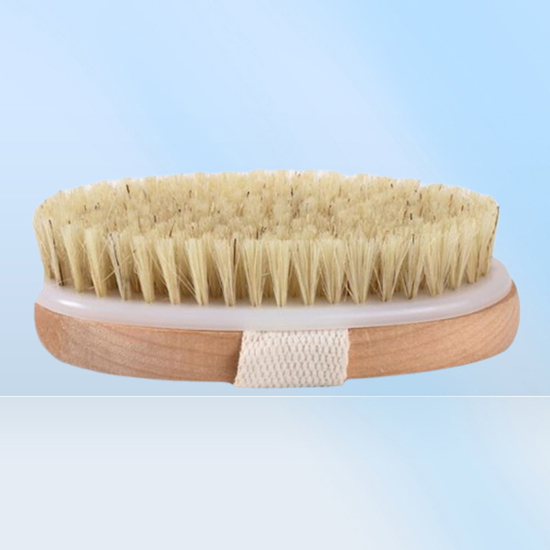 100pcs Dry Skin Body Face Soft Natural Bristle Brush Wooden Bath Shower Brushes SPA without Handle Cleansing3439401