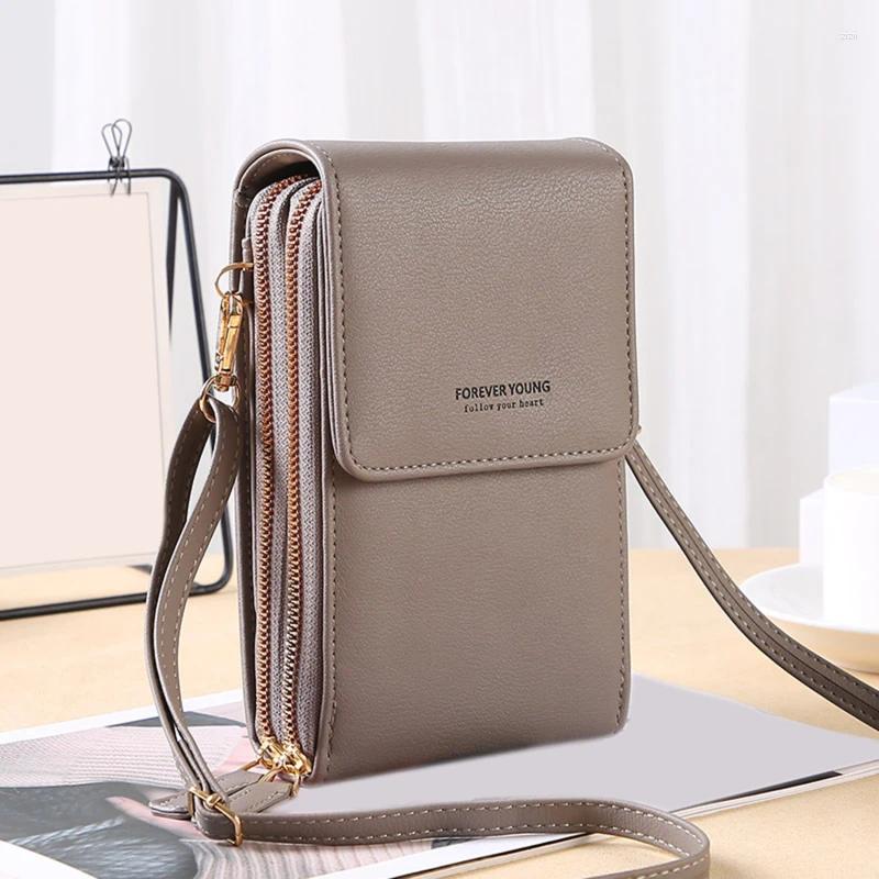 Shoulder Bags Fashion Small Handbag Women Classic Designer Phone Bag Pocket Wallet Crossbody Square Waterproof Pac 4