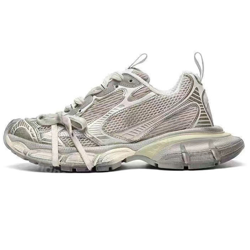 2024 Track 3 3.0 Designer Men Women Casual Shoes Triple white black Tess.s. Gomma leather Trainer Nylon Printed Platform trainers shoes Sneakers 36-44 H16