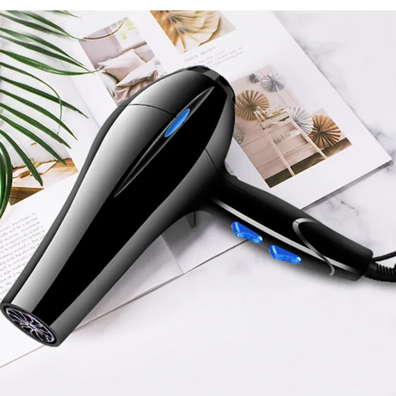 Professional negative ion hair dryer quick drying and cold air with concentrated air nozzle suitable for home use 240516