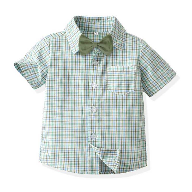 Clothing Sets Top and Top Childrens and Boys Gentlemens Clothing Set Short sleeved Flat bottomed WX962415