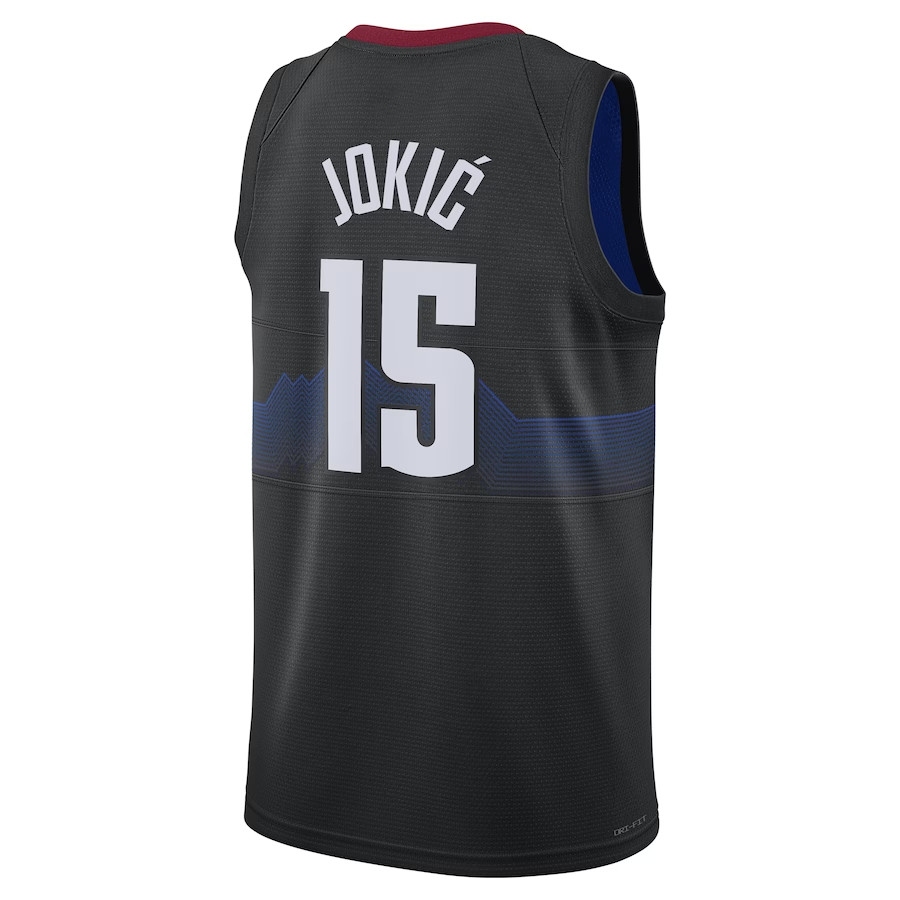 DEN Basketball Jerseys Jokic Nugget Aaron Gordon Jamal Murray Michael Porter jr Russell Westbrook Christian Braun Peyton Watson Dario Saric Custom Cit